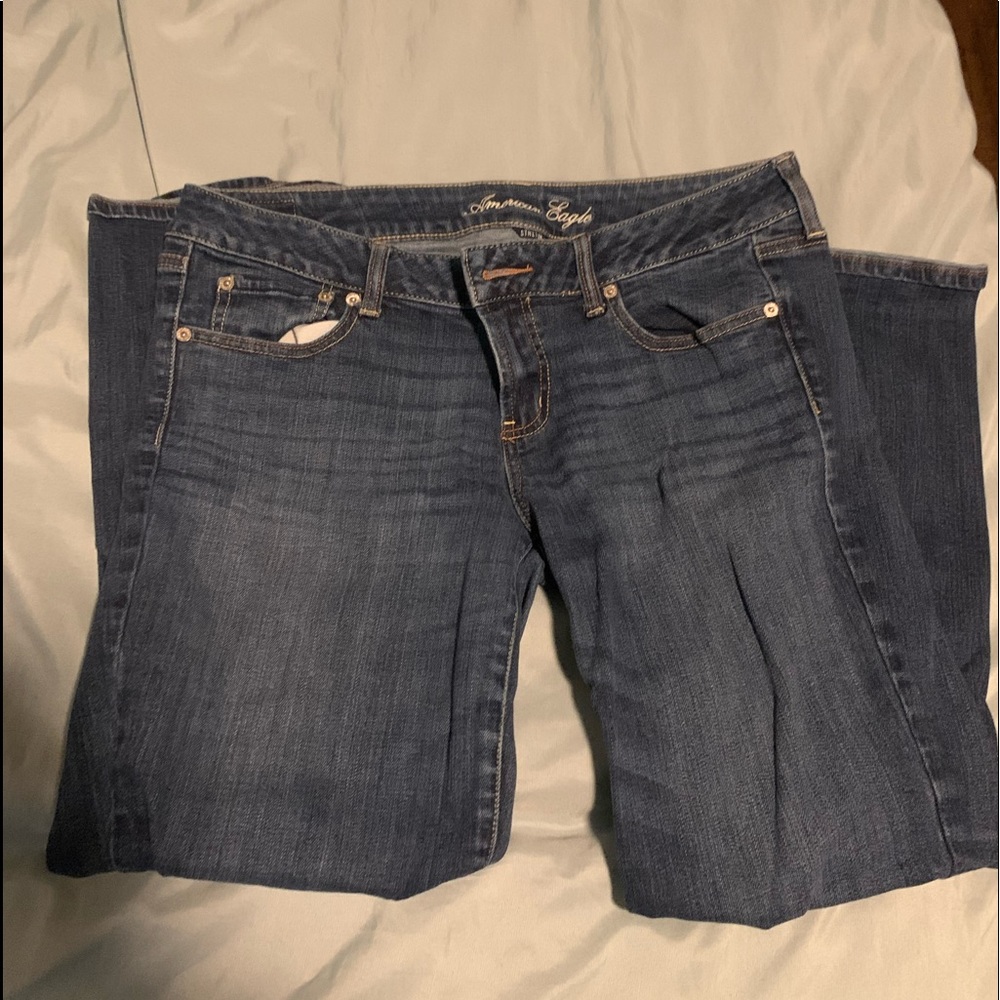 AEO Boyfriend Flare Jeans